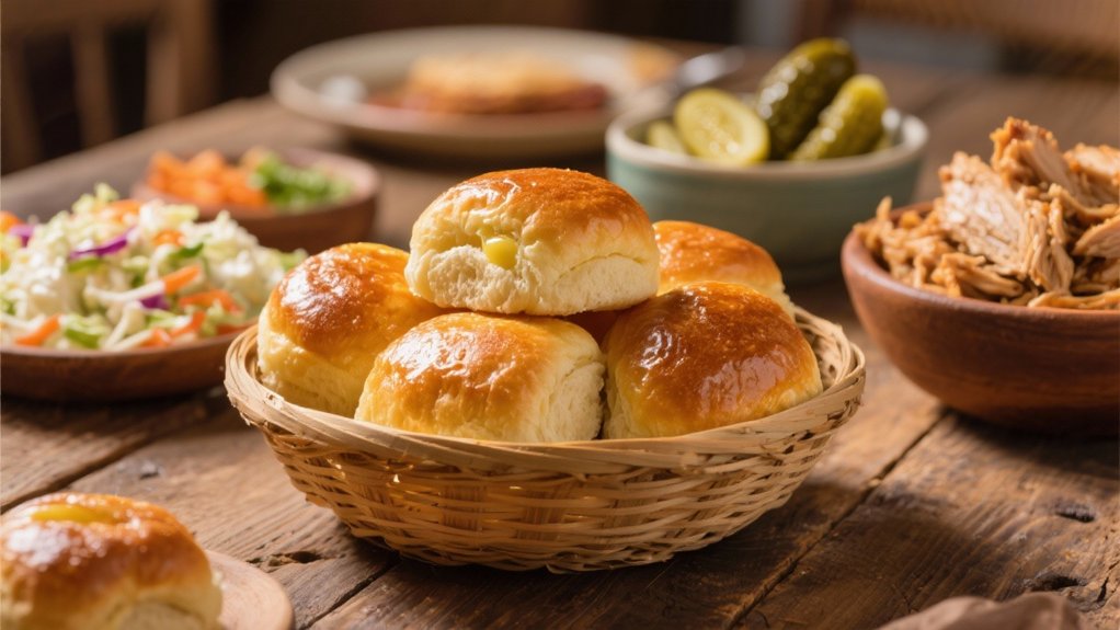 comforting buttery dinner rolls
