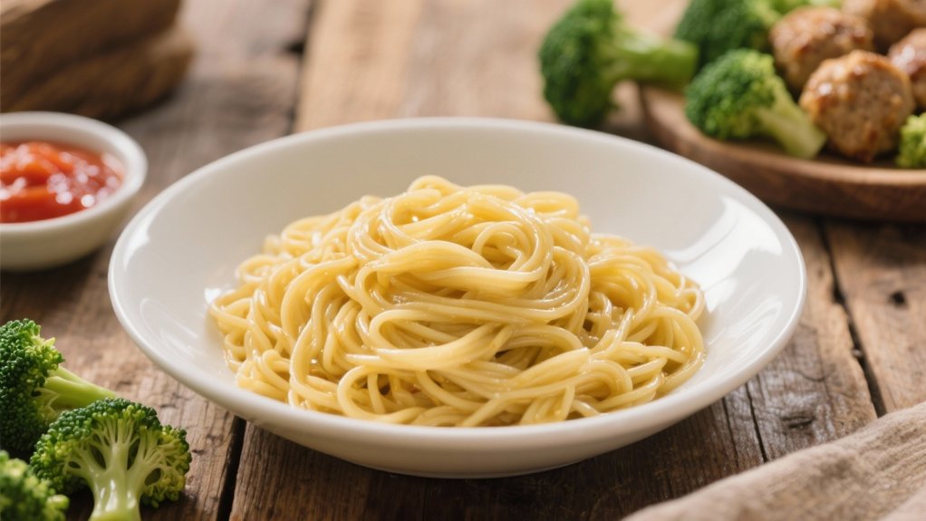 comforting buttery egg noodles