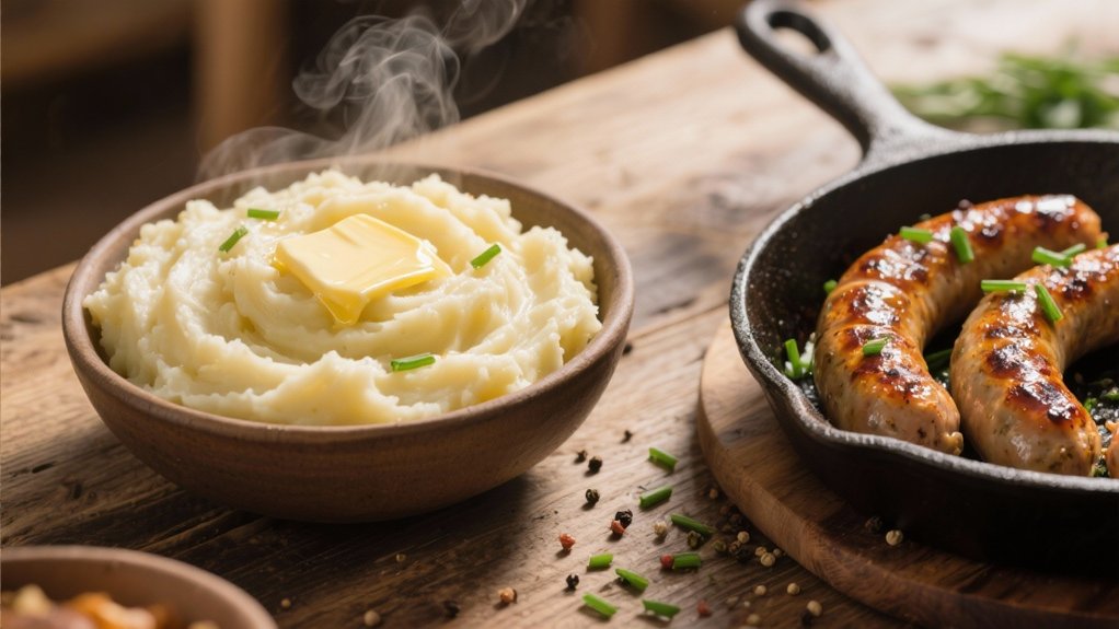 comforting buttery mashed potatoes