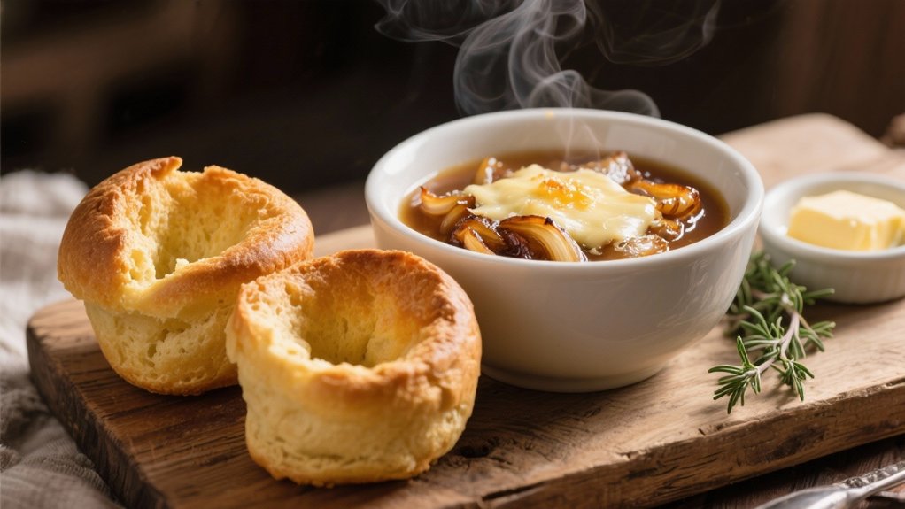 comforting caramelized onion broth