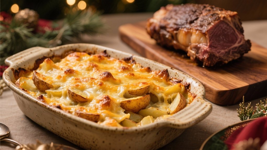 comforting cheesy potato dish