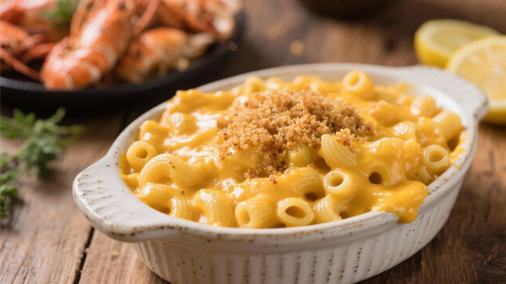 comforting cheesy seafood side