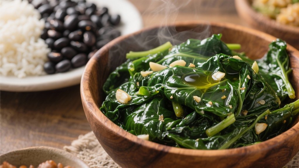 comforting collard greens side