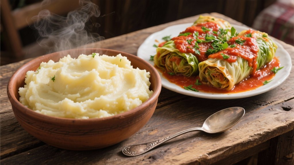 comforting creamy mashed potatoes
