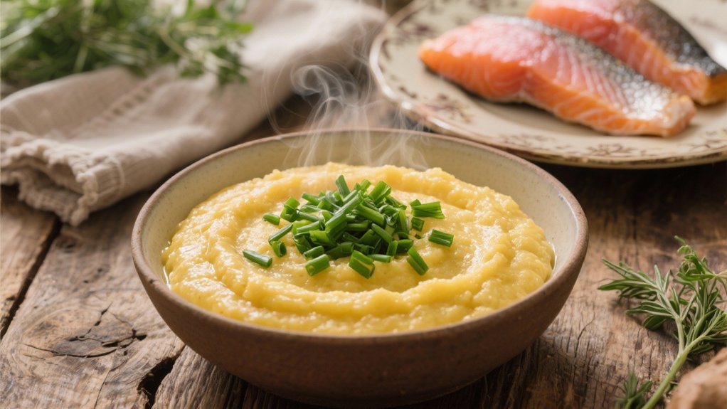 comforting creamy polenta delight