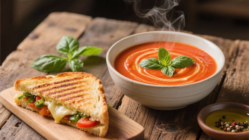 comforting creamy tomato soup