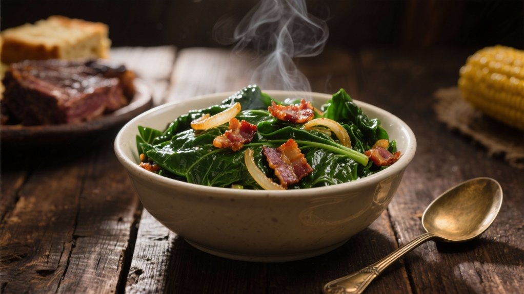comforting flavorful leafy greens