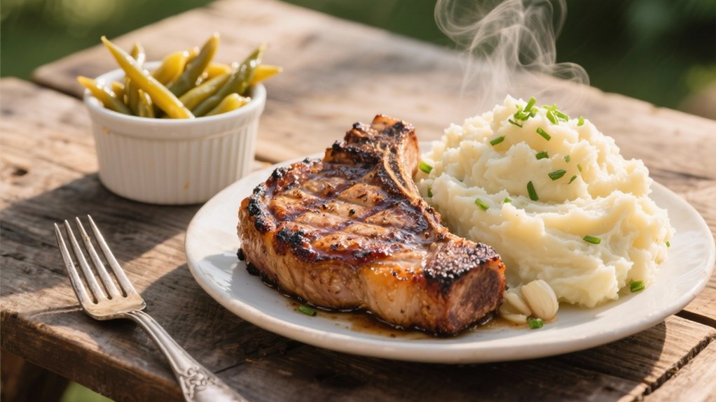 comforting garlic mashed potatoes