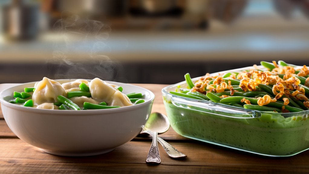 comforting green bean casserole