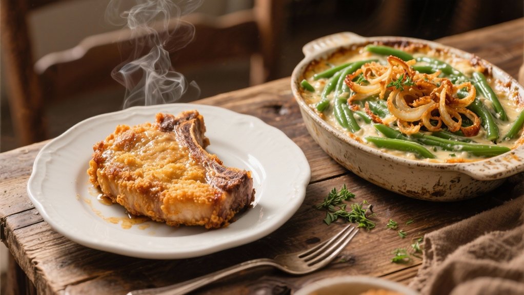 comforting green bean casserole