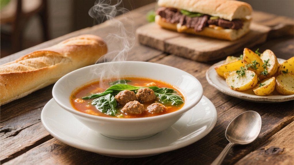 comforting italian wedding soup