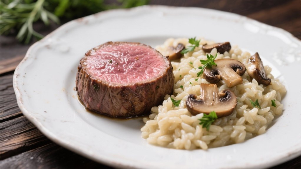 comforting mushroom risotto recipe