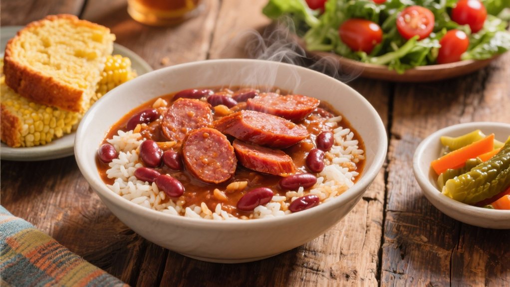 comforting red beans dish
