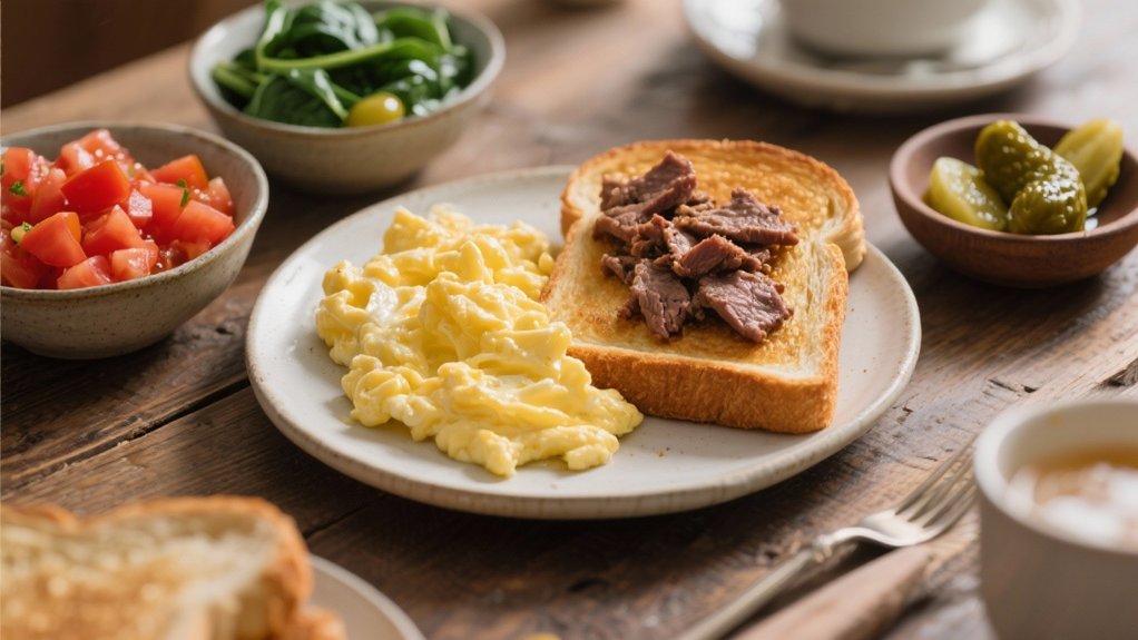 comforting scrambled egg variations