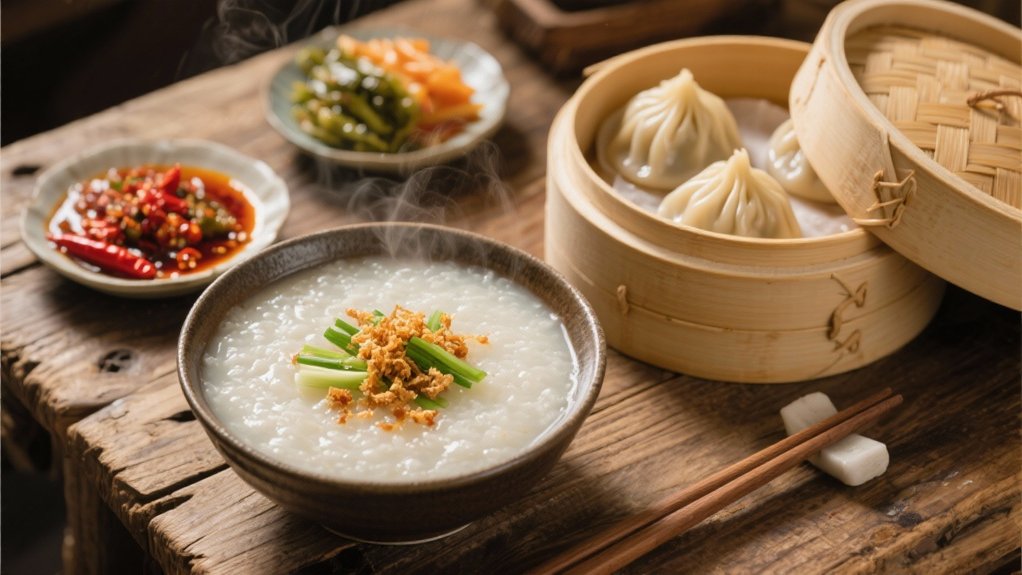 comforting silky rice porridge