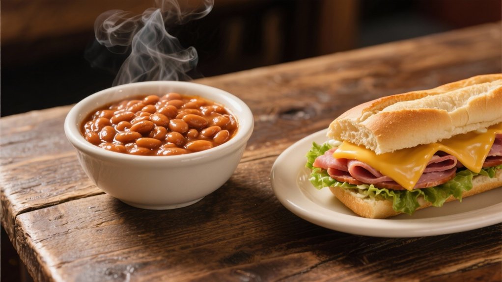 comforting smoky bean side