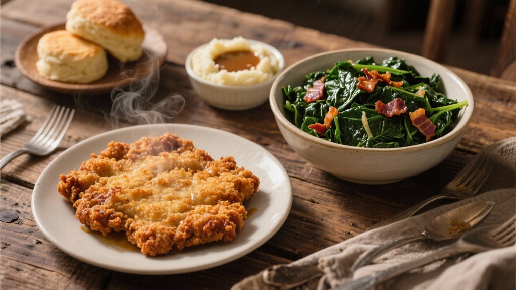 comforting southern collard greens