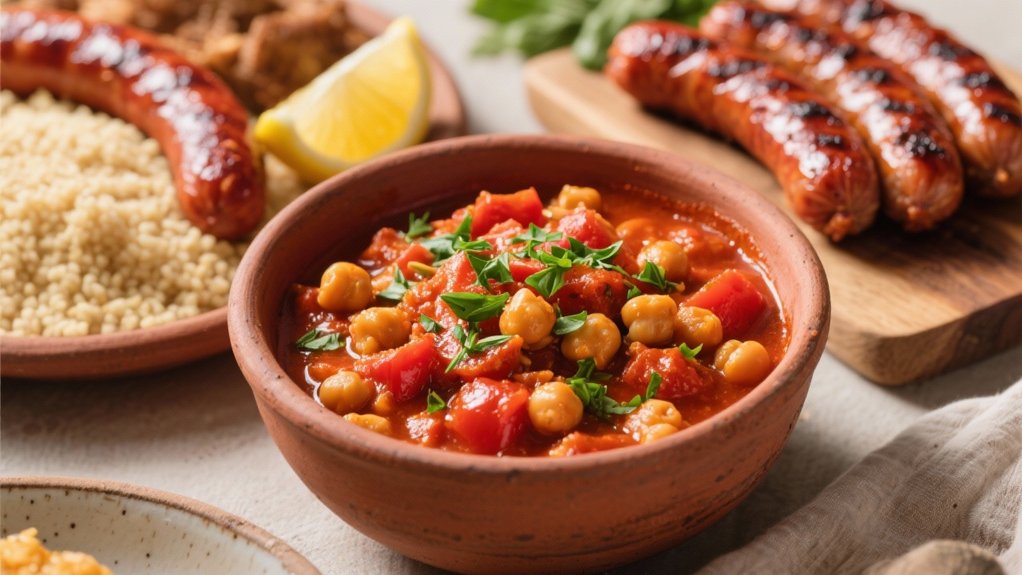 comforting spiced chickpea stew