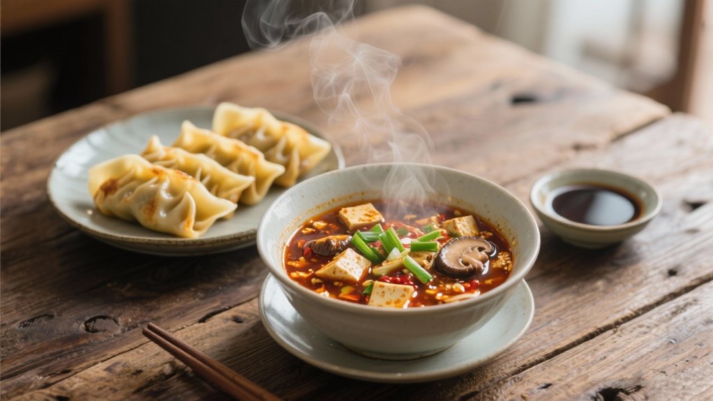comforting spicy tangy soup
