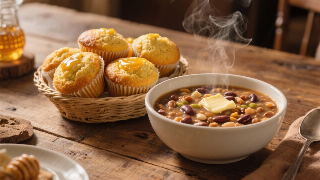 comforting sweet cornbread muffins