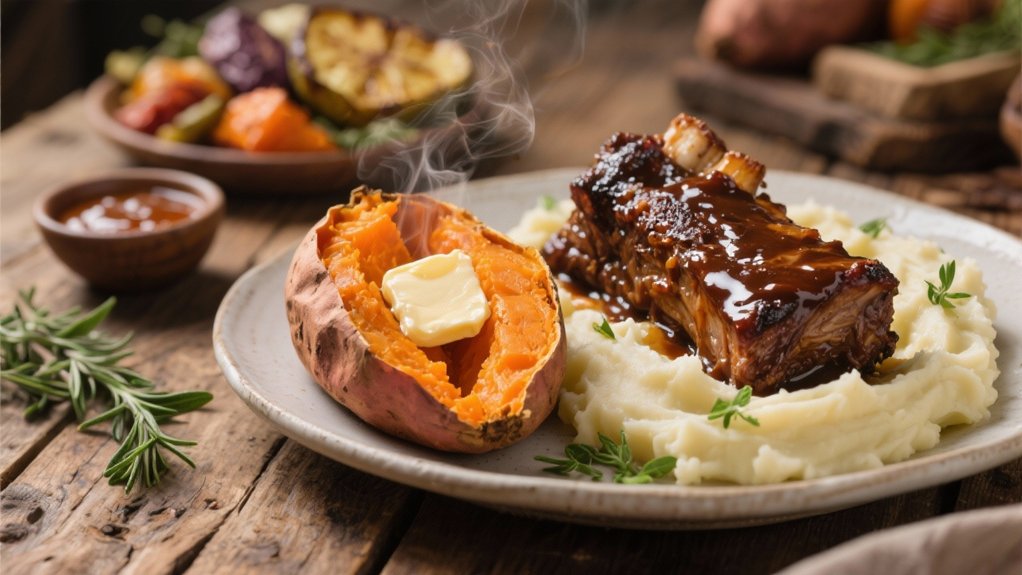 comforting sweet potato pairing