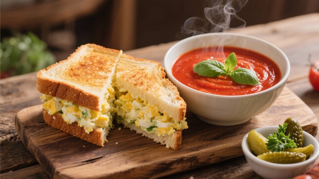 comforting tomato soup pairing