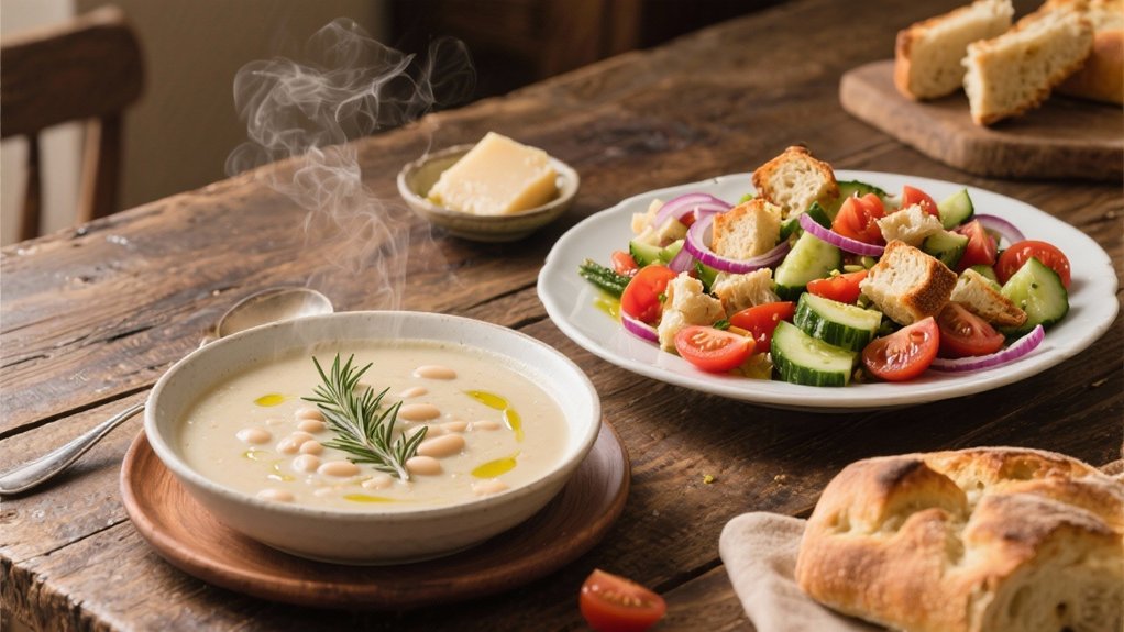 comforting tuscan bean soup