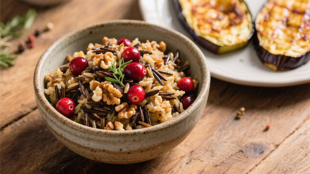 comforting wild rice stuffing