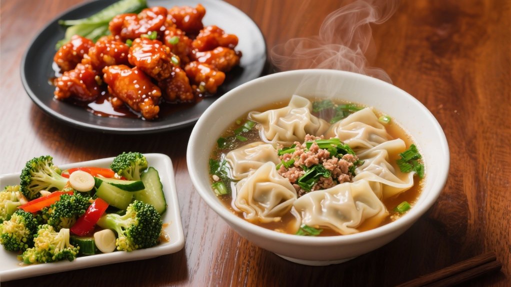 comforting wonton soup pairing