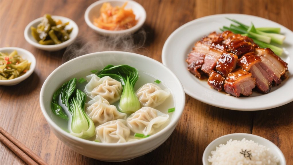 comforting wonton soup pairing