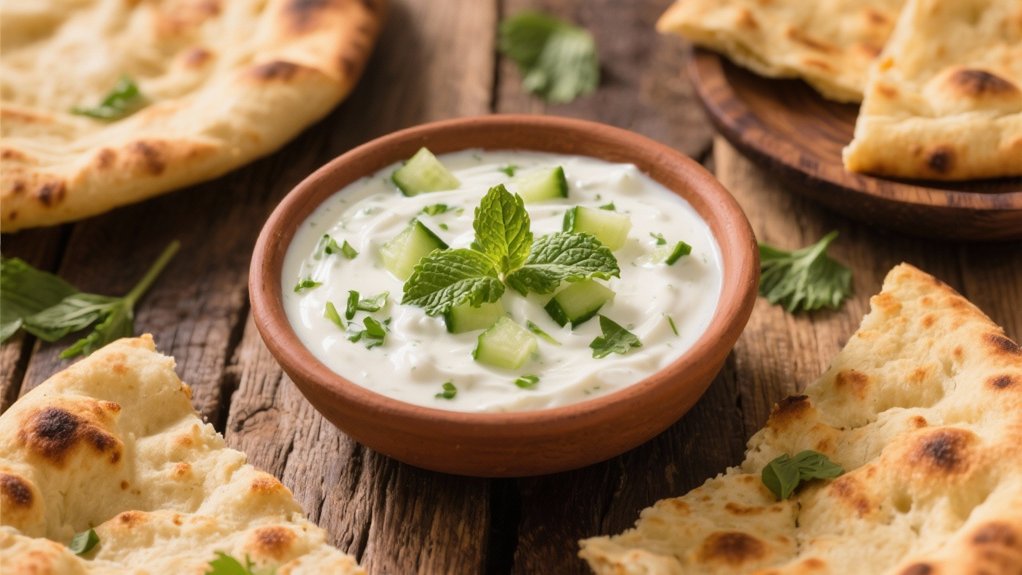 cool creamy yogurt sauce