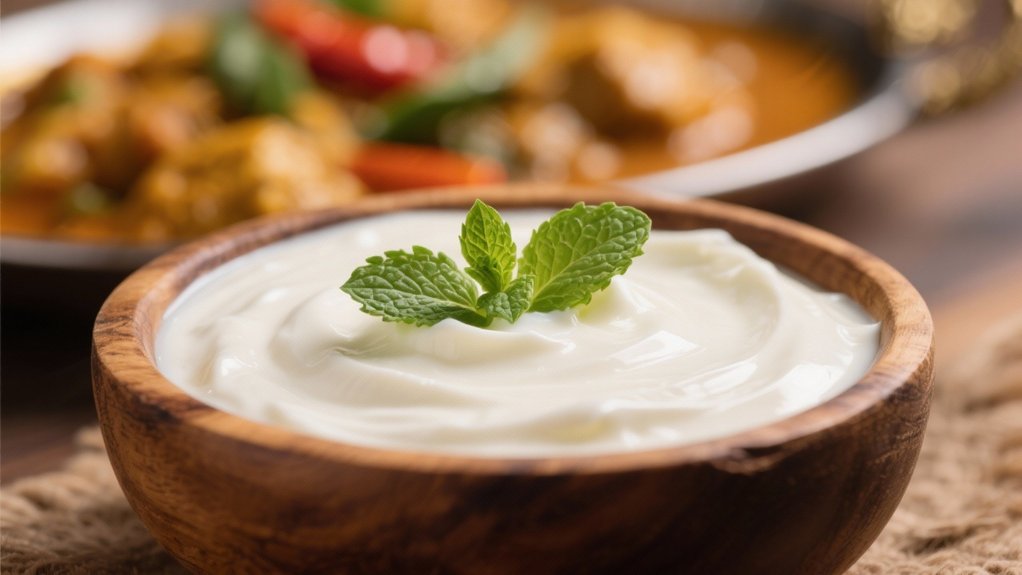 cooling companion for curry