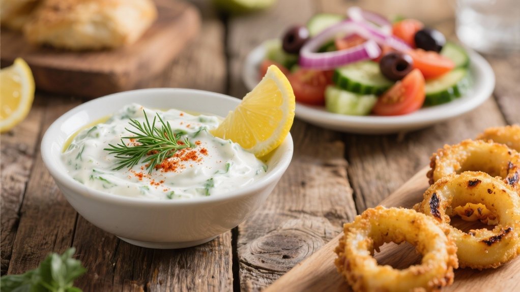 cooling creamy tzatziki dip