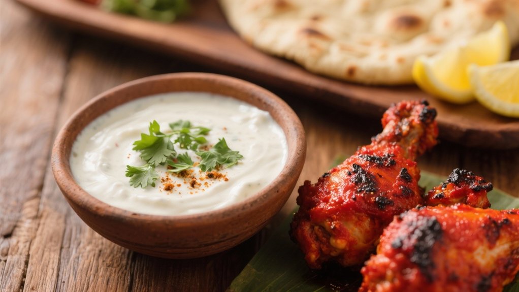 cooling creamy yogurt sauce