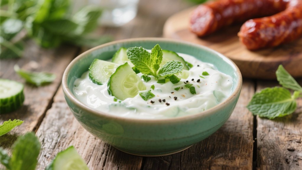 cooling cucumber mint yogurt