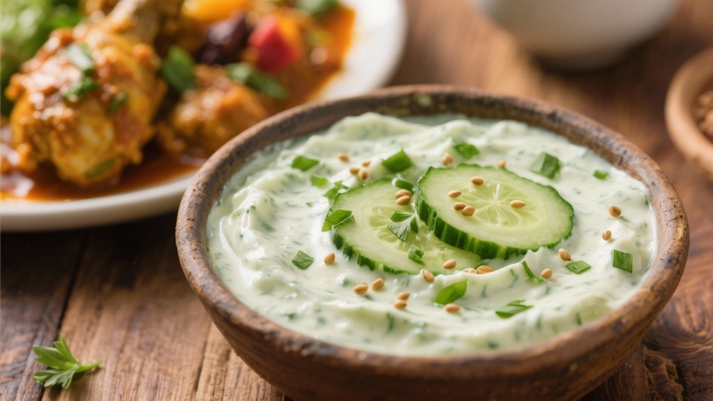 cooling cucumber yogurt dip