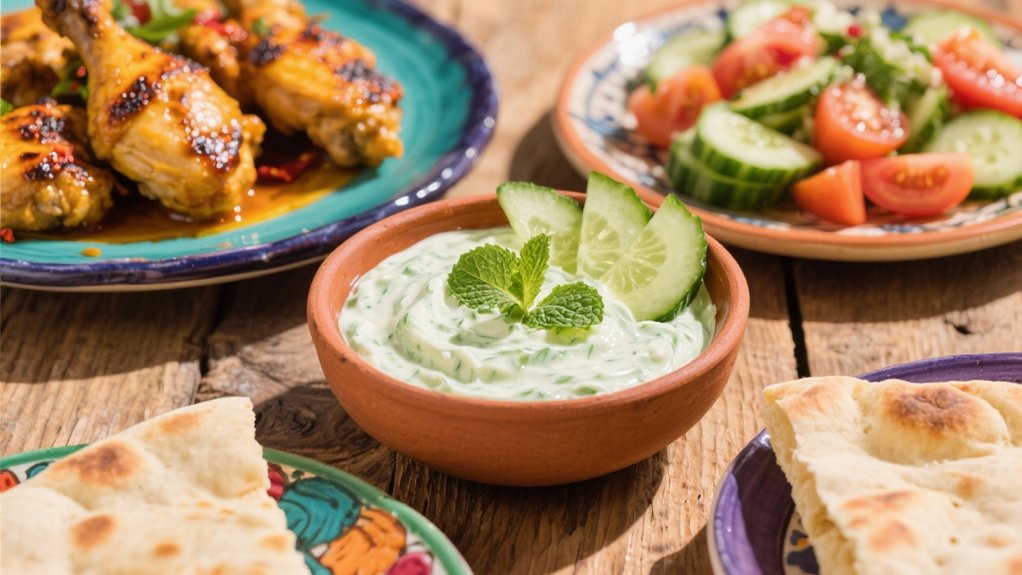 cooling greek yogurt sauce