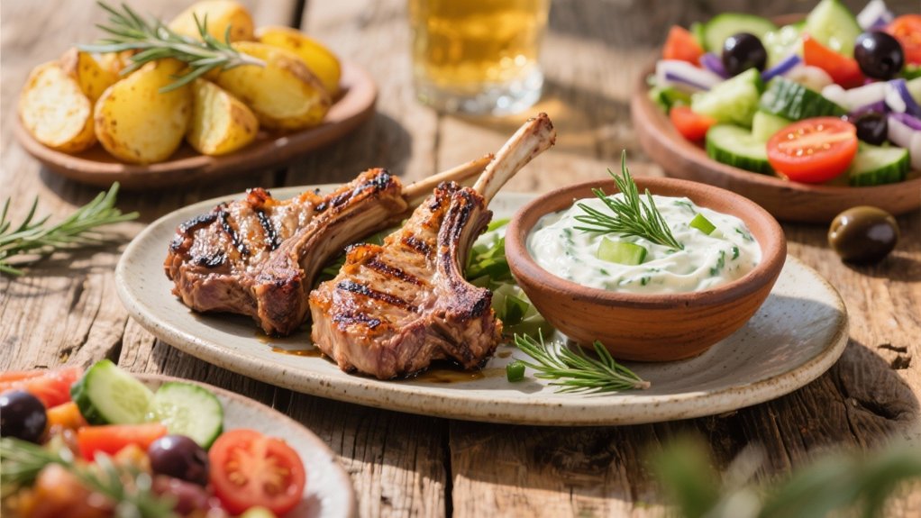cooling greek yogurt sauce