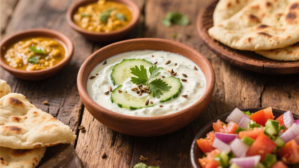 cooling yogurt based side dish