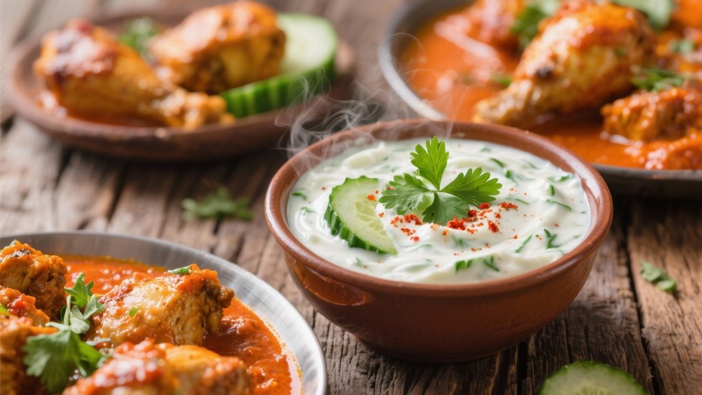 cooling yogurt side dish