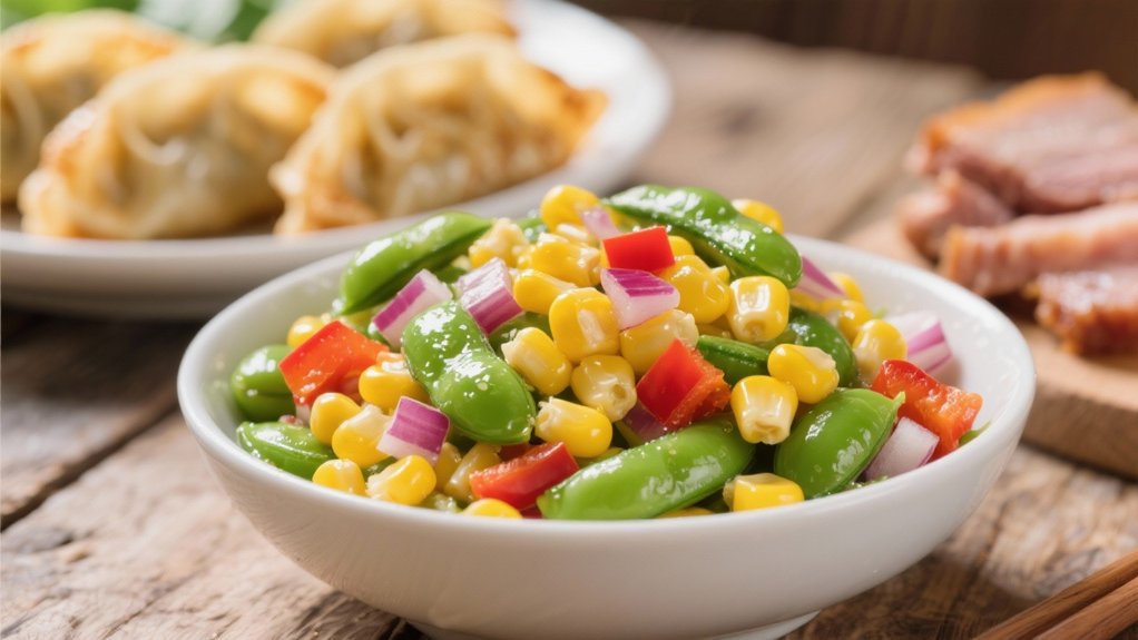 corn and edamame salad