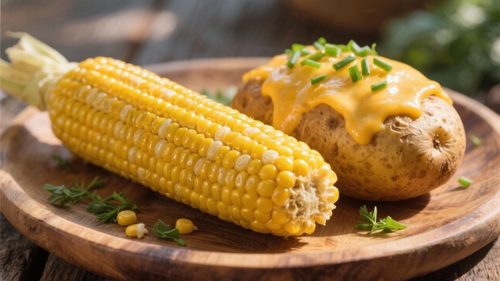 corn and potatoes pairing