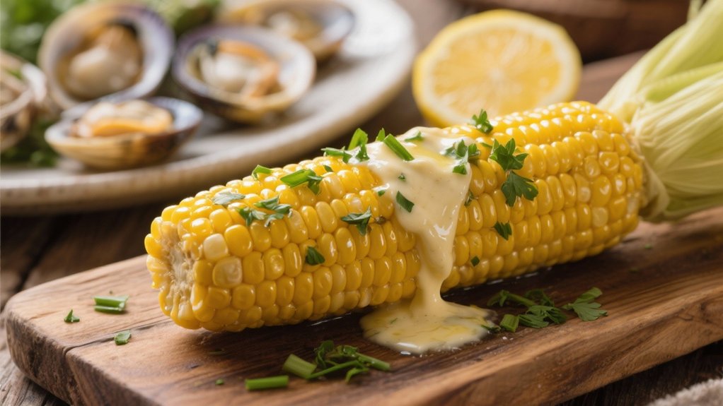 corn herb butter delight