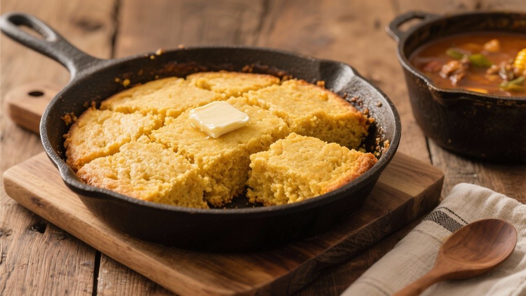 cornbread complements gumbo beautifully