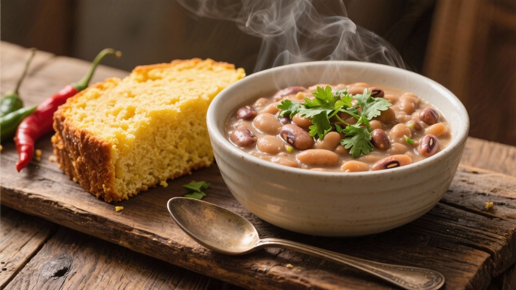 cornbread perfects bean pairing