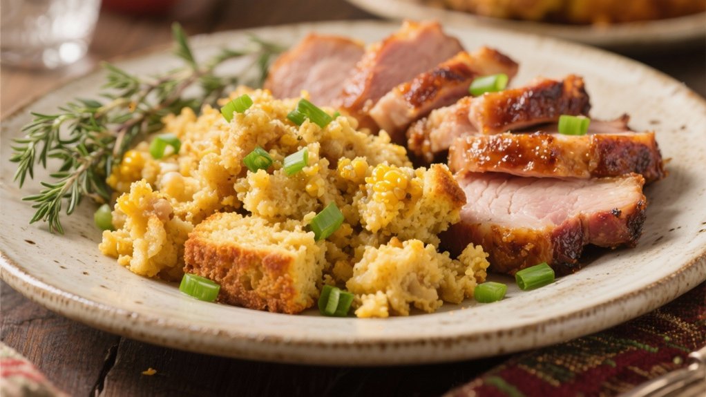 cornbread stuffing enhances comfort