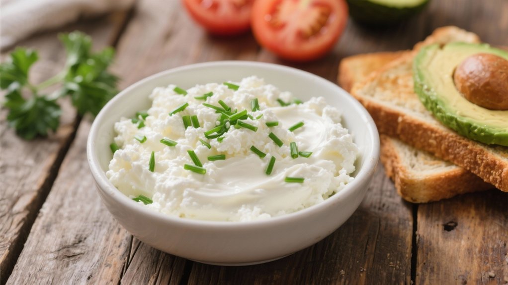 cottage cheese and chives