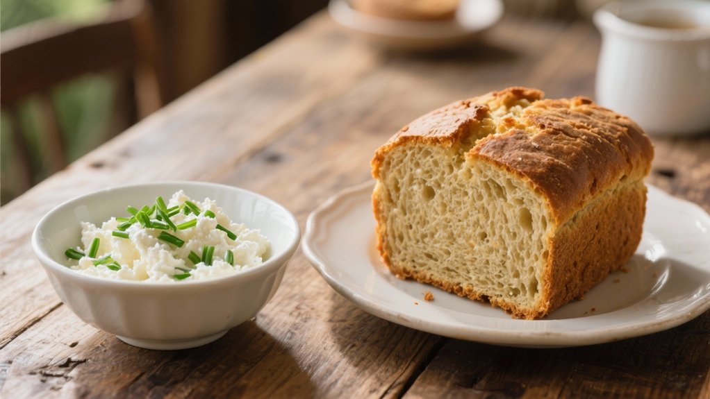 cottage cheese chives soda bread