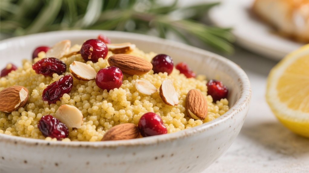 couscous cranberries almonds quick