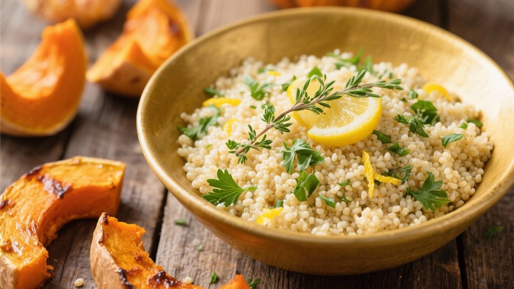couscous with citrus herbs